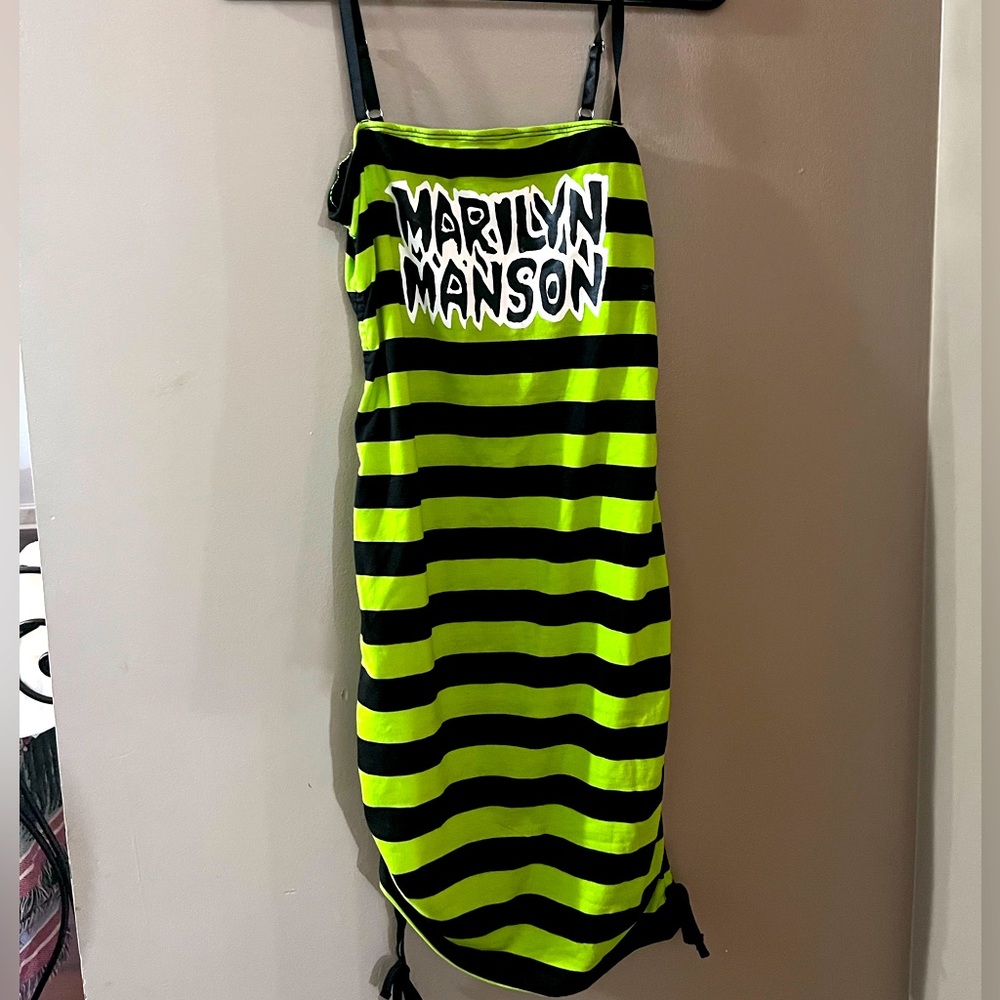 Manson X Dolls-Kill collab tube dress